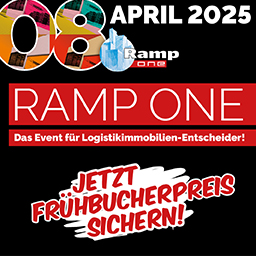 Ramp One - Das Event für Logistikimmobilien-Entscheider! 2025