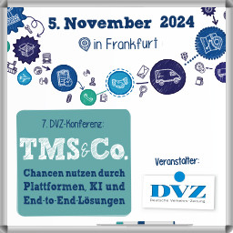 7. DVZ-Konferenz: TMS & Co. Chancen nutzen durch Plattformen, KI und End-to-End-Lösungen